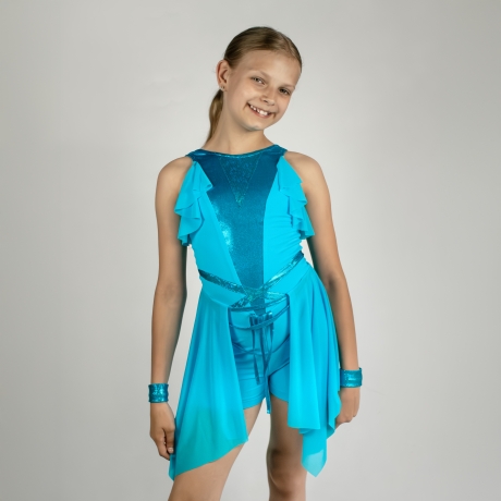 Strój taneczny - FRESH BLUE